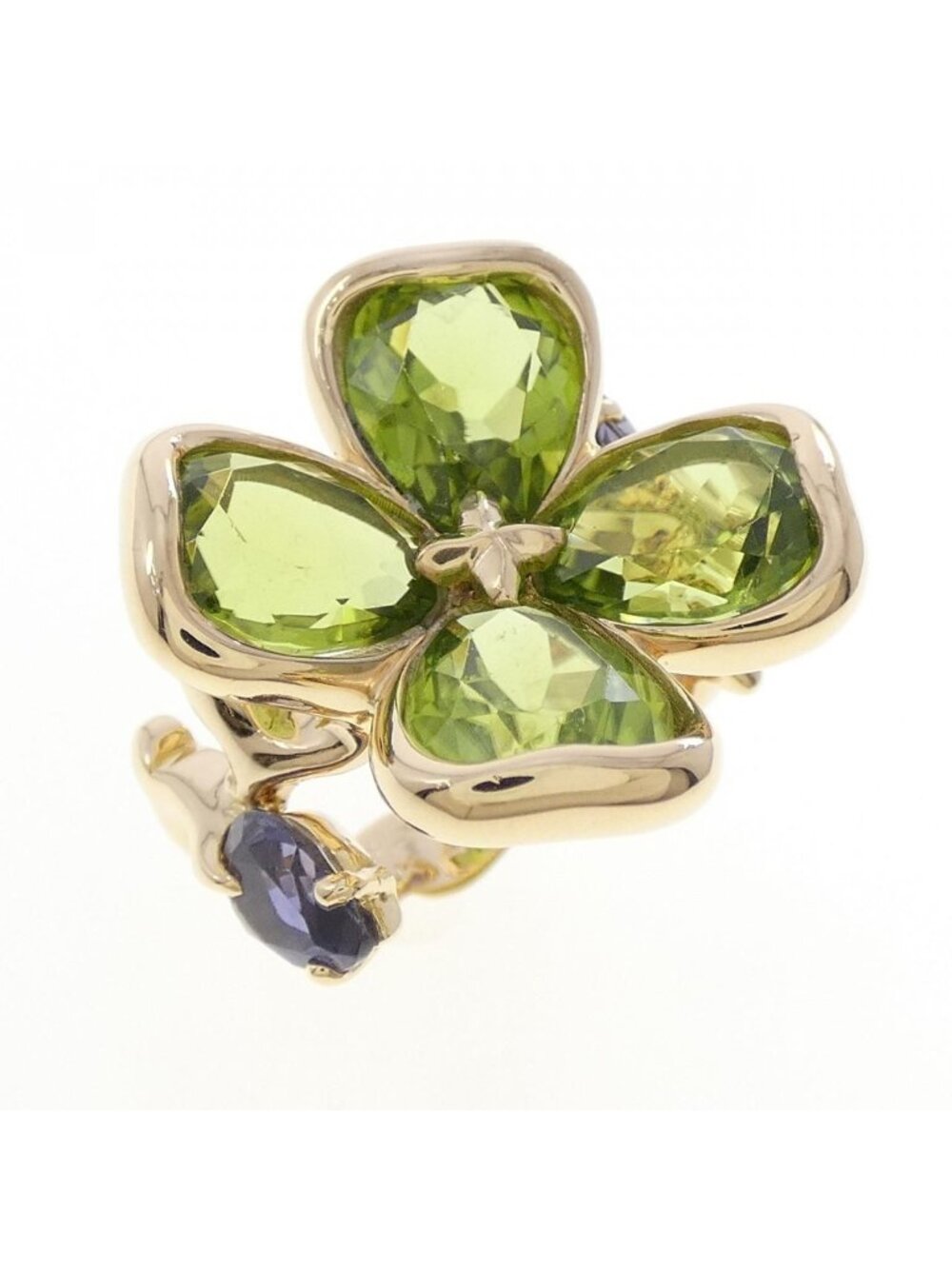 Chanel Peridot Ring Gold